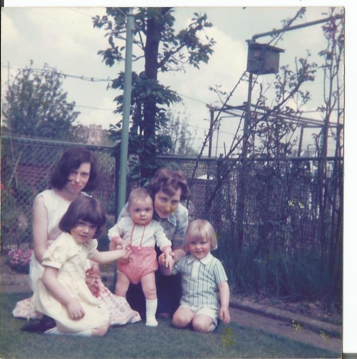 Elizabeth Cadden, my Mum, me and 2 of my cousins